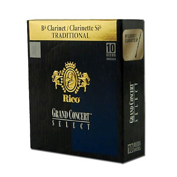 Тростина для кларнета RICO Grand Concert Select - Bb Clarinet #3.5 (1шт) Тростина для кларнета RICO Grand Concert Select - Bb Clarinet #3.5 (1шт)