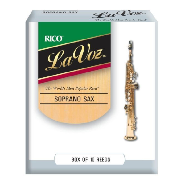 Тростини для сопрано саксофона RICO La Voz - Soprano Sax Soft - 10 Pack