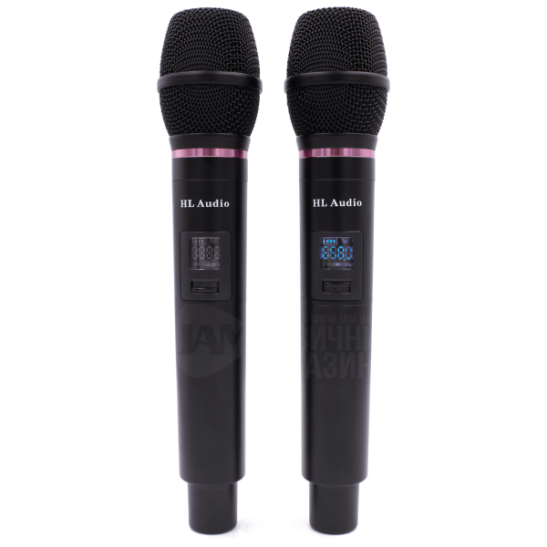 Радіосистема із двома ручними мікрофонами HL AUDIO DG-2000