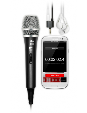 Ручной микрофон для мобильных устройств IK MULTIMEDIA iRIG MIC