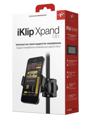 Тримач для установки смартфона на мікрофонну стійку IK MULTIMEDIA iKLIP Xpand Mini