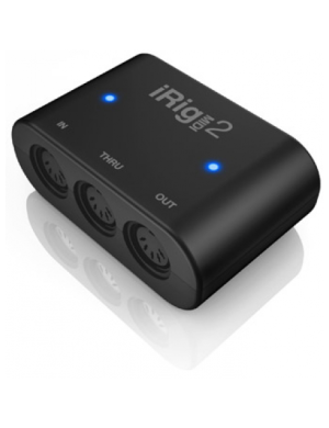MIDI интерфейс для iPhone, iPod touch, iPad и Mac/PC IK MULTIMEDIA iRIG MIDI 2