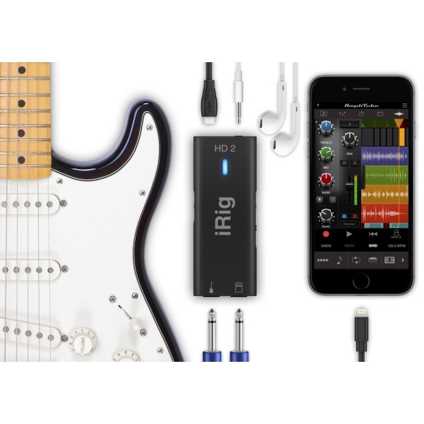 Аудіоінтерфейс для гітари IK MULTIMEDIA iRIG HD2