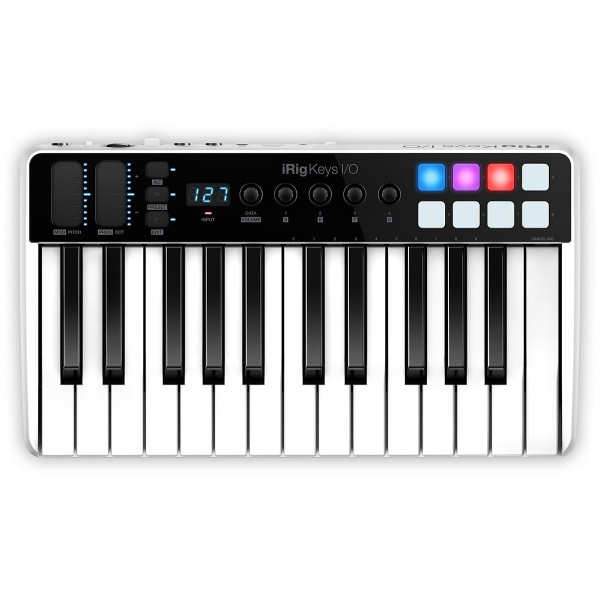 MIDI клавіатура з аудіоінтерфейсом IK MULTIMEDIA iRig Keys I/O 25