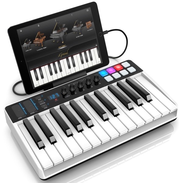 MIDI клавіатура з аудіоінтерфейсом IK MULTIMEDIA iRig Keys I/O 25