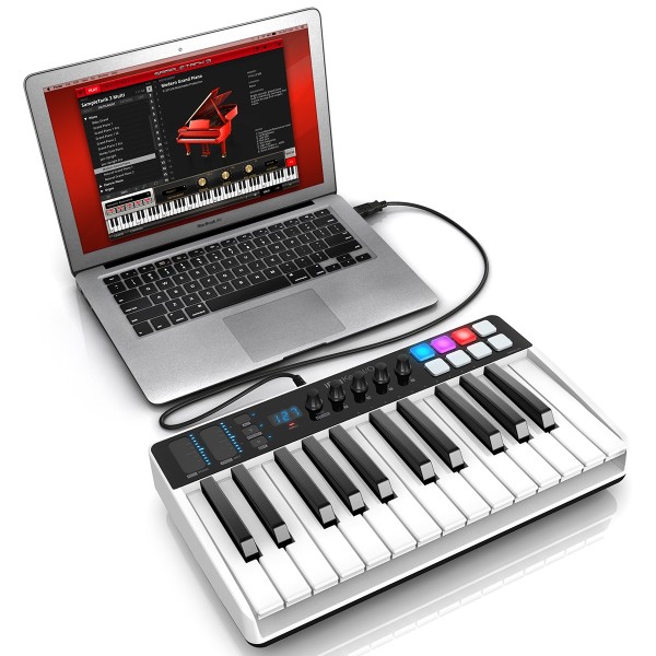 MIDI клавіатура з аудіоінтерфейсом IK MULTIMEDIA iRig Keys I/O 25