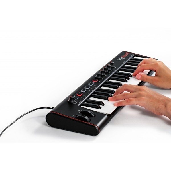 Компактна MIDI-клавіатура з аудіо-виходом IK MULTIMEDIA iRig Keys 2 Компактна MIDI-клавіатура з аудіо-виходом IK MULTIMEDIA iRig Keys 2
