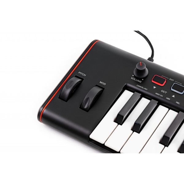 Компактна MIDI-клавіатура з аудіо-виходом IK MULTIMEDIA iRig Keys 2 Компактна MIDI-клавіатура з аудіо-виходом IK MULTIMEDIA iRig Keys 2