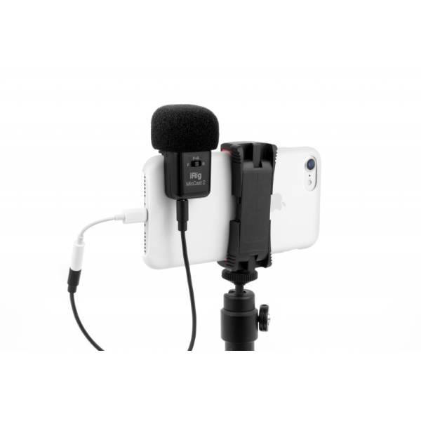 Мобільний мікрофон для iOS IK MULTIMEDIA iRig Mic Cast 2 Мобільний мікрофон для iOS IK MULTIMEDIA iRig Mic Cast 2