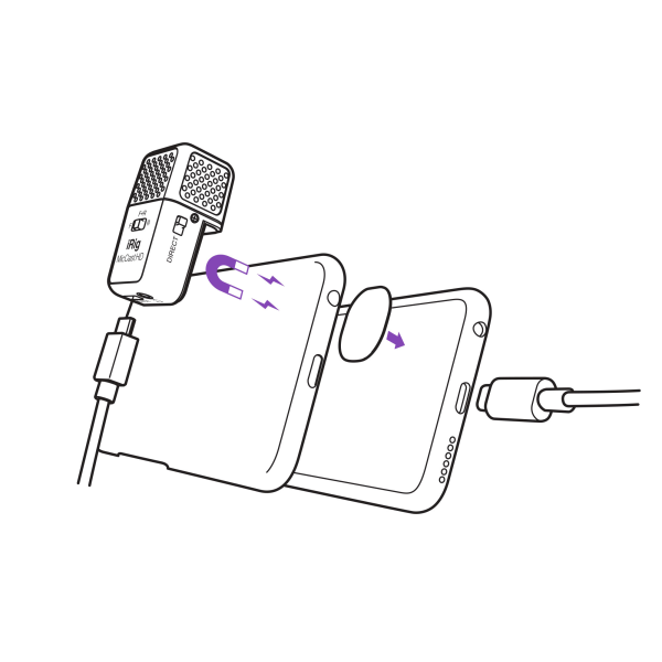 Мобільний мікрофон для iOS IK MULTIMEDIA iRig Mic Cast HD Мобільний мікрофон для iOS IK MULTIMEDIA iRig Mic Cast HD