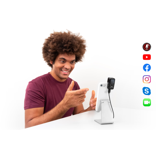 Мобільний мікрофон для iOS IK MULTIMEDIA iRig Mic Cast HD Мобільний мікрофон для iOS IK MULTIMEDIA iRig Mic Cast HD