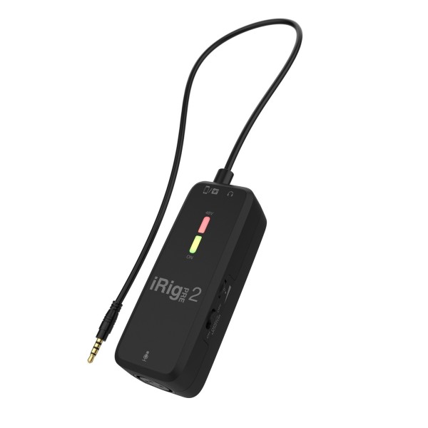 Мобільний мікрофонний передпідсилювач IK Multimedia iRig Pre 2