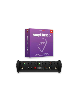Аудиоинтерфейс IK MULTIMEDIA AXE I/O Solo + AmpliTube 5 Bundle