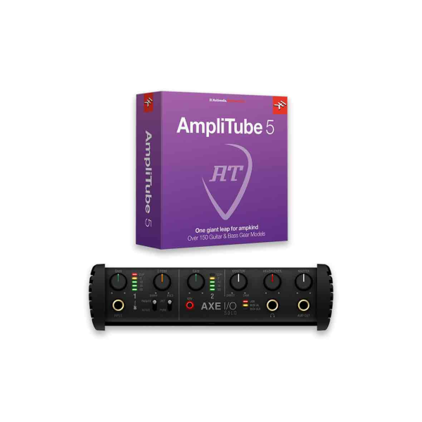 Аудіоінтерфейс IK MULTIMEDIA AXE I/O Solo + AmpliTube 5 Bundle