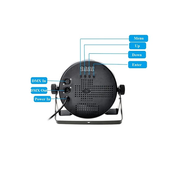 Світлодіодний LED прожектор BIG PARADISE PAR 54×3W RGBW+UV