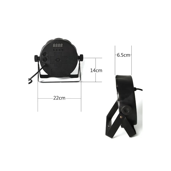 Світлодіодний LED прожектор BIG PARADISE PAR 54×3W RGBW+UV