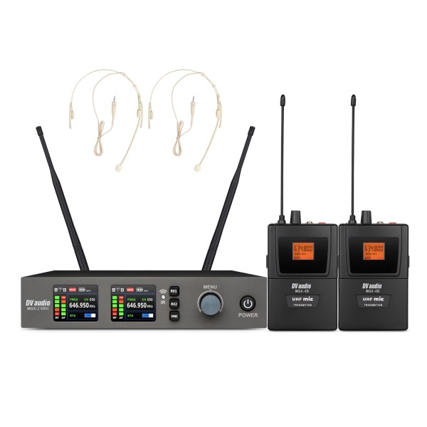 Радіосистема DV audio MGX-24B MKII з гарнітурами Радіосистема DV audio MGX-24B MKII з гарнітурами