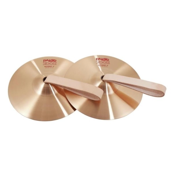 Оркестрові тарілки Paiste 2002 Accent Cymbals w/straps 6" Оркестрові тарілки Paiste 2002 Accent Cymbals w/straps 6"