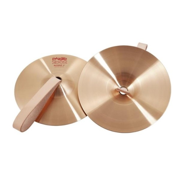 Оркестрові тарілки Paiste 2002 Accent Cymbals w/straps 6" Оркестрові тарілки Paiste 2002 Accent Cymbals w/straps 6"