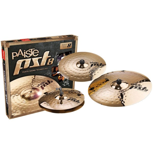 Набір тарілок для барабанів Paiste PST 8 Rock Set Набір тарілок для барабанів Paiste PST 8 Rock Set