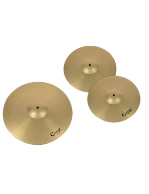 Набор тарелок для барабанов Cruz BSET-1418 (14" Hi-Hat, 18" Crash/Ride)