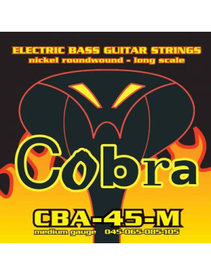 Струны для бас-гитары Cobra CBA-45-M