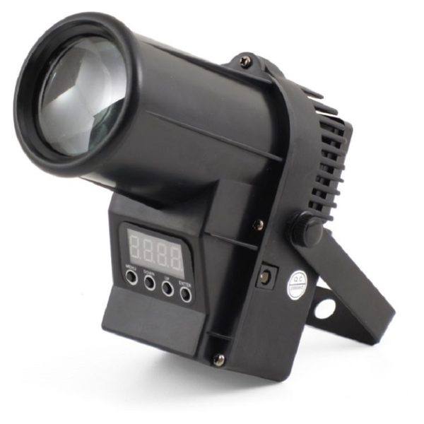 Прожектор для зеркального шара в черном корпусе FREE COLOR PS110 RGBW Прожектор для зеркального шара в черном корпусе FREE COLOR PS110 RGBW