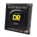 Струни для бас-гітари DR STRINGS BLACK BEAUTIES BASS - HEAVY (50-110)