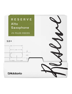 Трости для альт саксофона D'ADDARIO Reserve - Alto Sax #3.0+ - 25 Pack