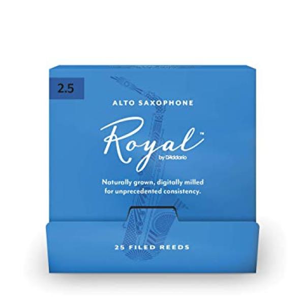 Тростини для альт саксофона D'ADDARIO Royal - Alto Sax #2.5 - 25 Pack