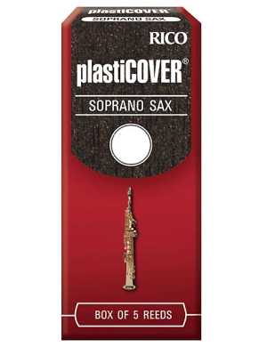 Трость для сопрано саксофона RICO Plasticover - Soprano Sax #2.5 (1шт)
