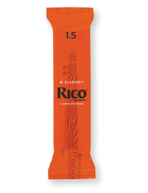 Тростина для кларнета D'ADDARIO Rico - Bb Clarinet #1.5 (1шт)