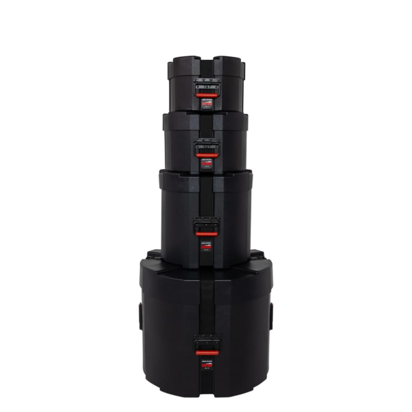 Набір з 4 кейсів для барабанів GATOR Grooves Drum Case Rock Pack