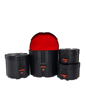 Набір з 4 кейсів для барабанів GATOR Grooves Drum Case Rock Pack