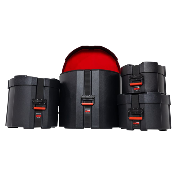 Набір з 4 кейсів для барабанів GATOR Grooves Drum Case Rock Pack
