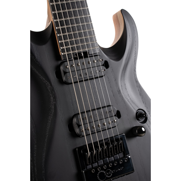 Електрогітара CORT KX707 EVERTUNE (OPEN PORE BLACK)