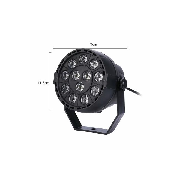 Ультрафіолетовий світлодіодний прожектор BIG UVPAR 12*3W Ультрафіолетовий світлодіодний прожектор BIG UVPAR 12*3W