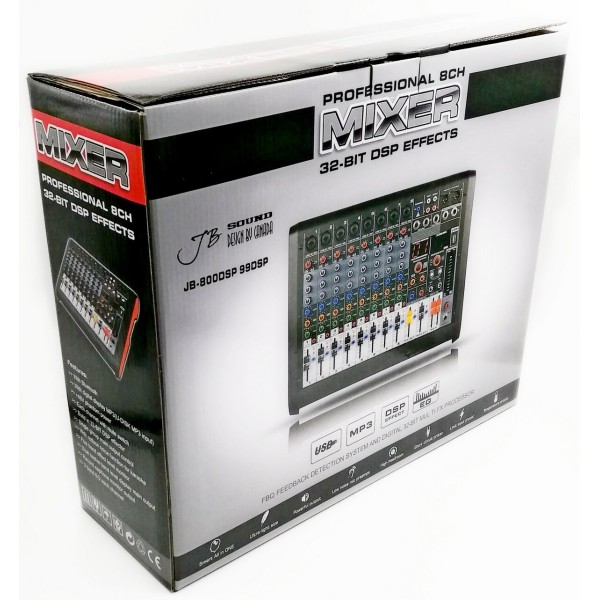 Мікшерний пульт JB Sound JB-800DSP Мікшерний пульт JB Sound JB-800DSP
