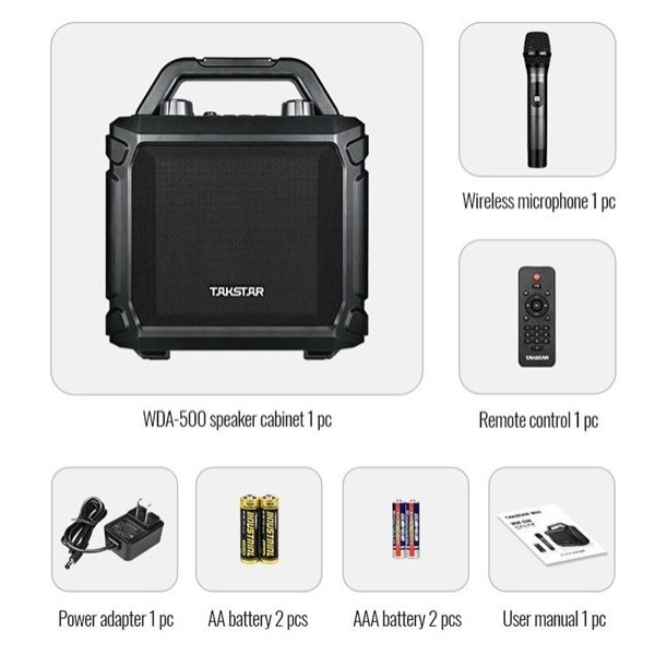 Автономна акустична система Takstar WDA-500