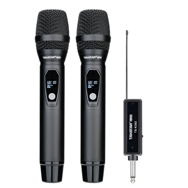 Портативна радіосистема Takstar TS-K302 з двома ручними мікрофонами