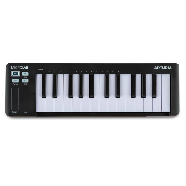 MIDI-клавіатура Arturia MicroLab mk3 (Black)