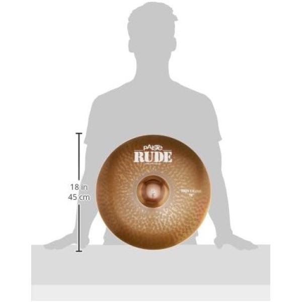 Тарілка для барабанів Paiste RUDE Wild Crash 18"