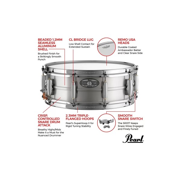 Малий барабан Pearl STH-1465AL