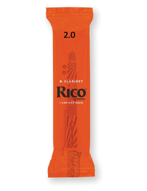 Тростина для кларнета D'ADDARIO Rico - Bb Clarinet #2.0 (1шт)