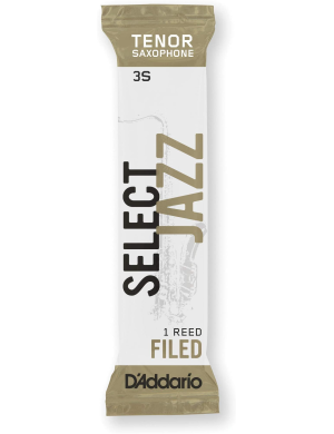 Трость для тенор саксофона D'ADDARIO Select Jazz - Tenor Sax Filed 3S (1шт)