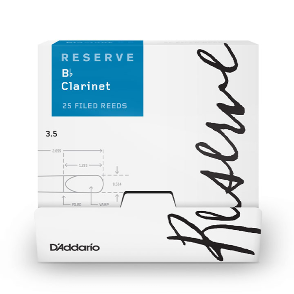 Тростини для кларнета D'ADDARIO Reserve Bb Clarinet #3.5 (1шт)