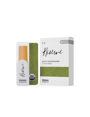 Трости для альт саксофона D'ADDARIO Organic Reserve - Alto Sax #2.5 - 10 Box