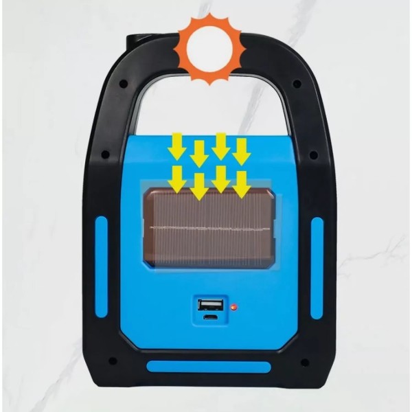 Кемпінговий ліхтар акумуляторний Hurry Bolt HB-9708A-1