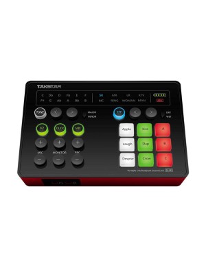 Портативная звуковая карта для прямой трансляции Takstar SC-M1