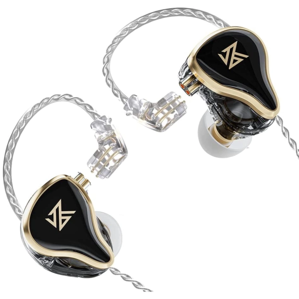 Вакуумні навушники KZ Audio ZAS BLACK without mic Вакуумні навушники KZ Audio ZAS BLACK without mic